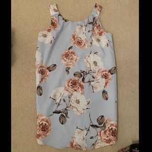 Light blue flower boutique dress. Adorable!